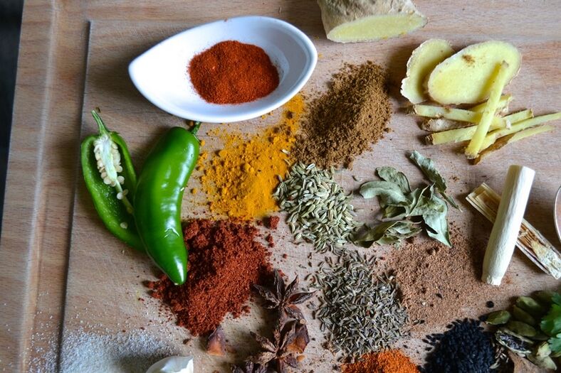 Hot spices in the diet promote weight loss